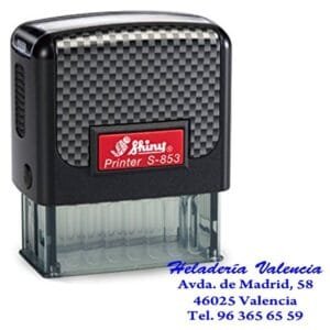 Shiny Printer S-853 – 47×18 mm