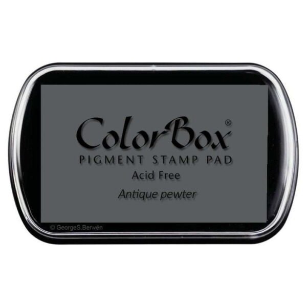 Tampón de Tinta Antique Pewter ColorBox 15068