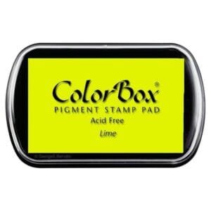 Tampón de Tinta Lime ColorBox 15042